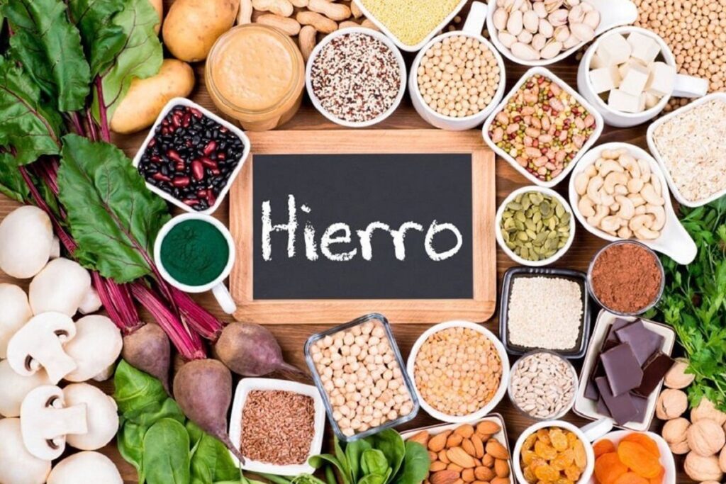 ¿Cuales son los requerimientos de hierro?