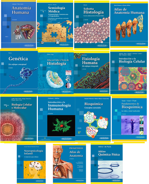 Grandes libros de la Editorial Médica Panamericana