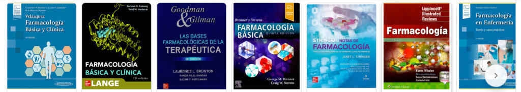 Los mejores libros de farmacología
