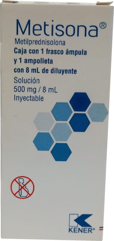 ¿Qué es la metilprednisolona?