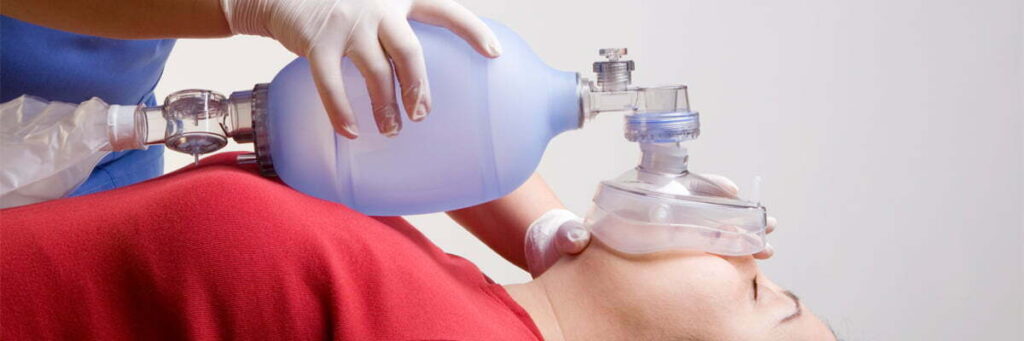 Ventilación con máscara