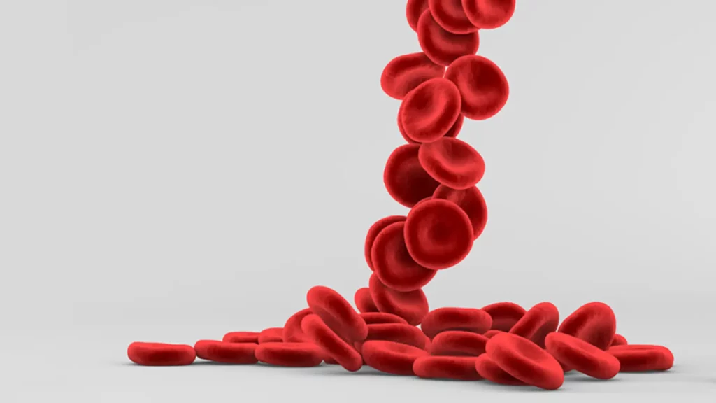 Causas de la disminución del conteo de eritrocitos