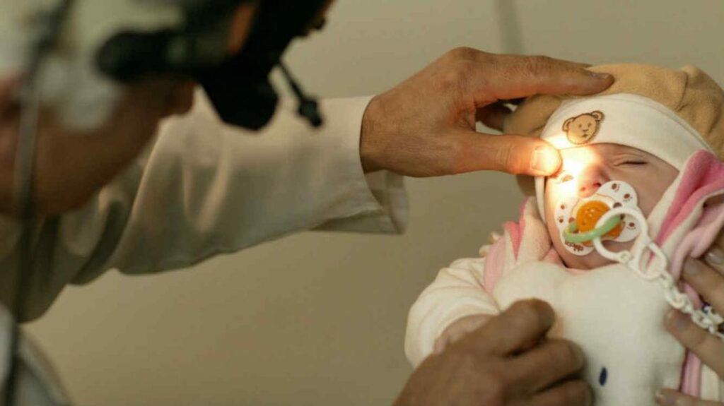 Toxoplasmosis ocular en lactantes