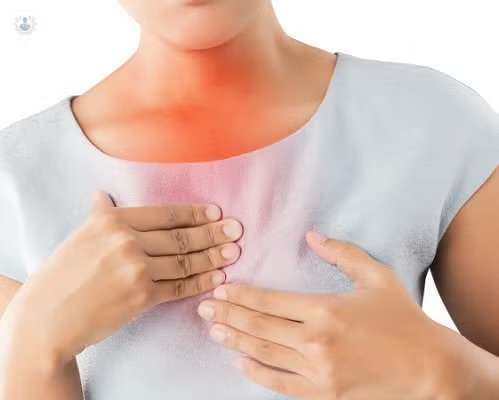 Síntomas de enfermedad del esófago