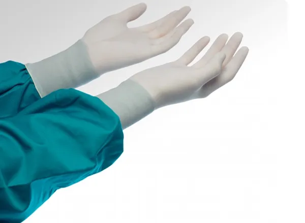 Introducción de los guantes a la práctica quirúrgica