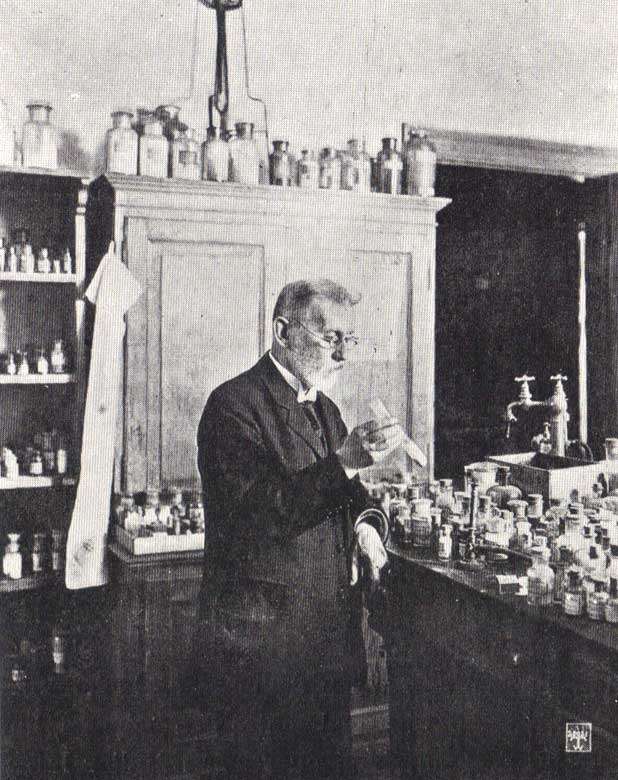 Estudio de los colorantes por Paul Ehrlich