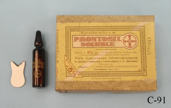 El prontosil, la primer sulfonamida