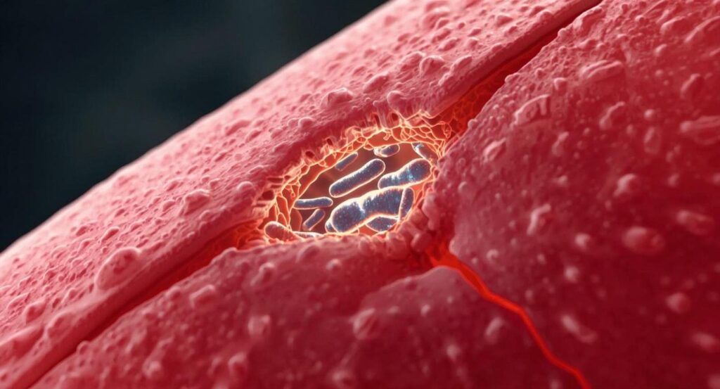 Puertas de entrada bacteriana al cuerpo humano