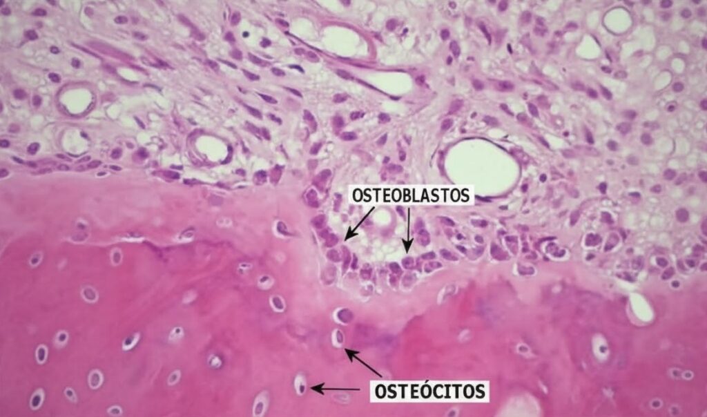 Especialización funcional de los osteoblastos