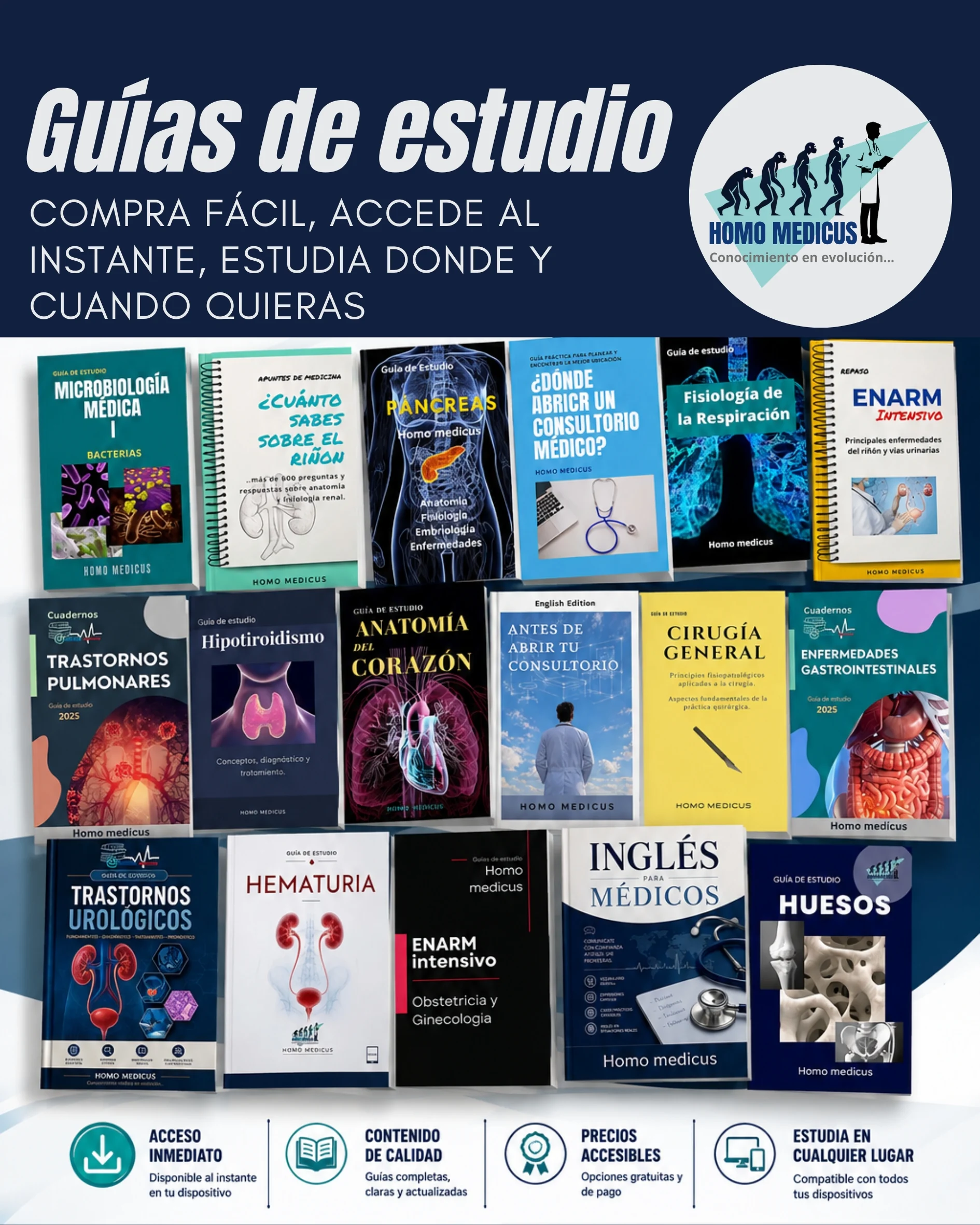 Guías de estudio Guías de estudio
