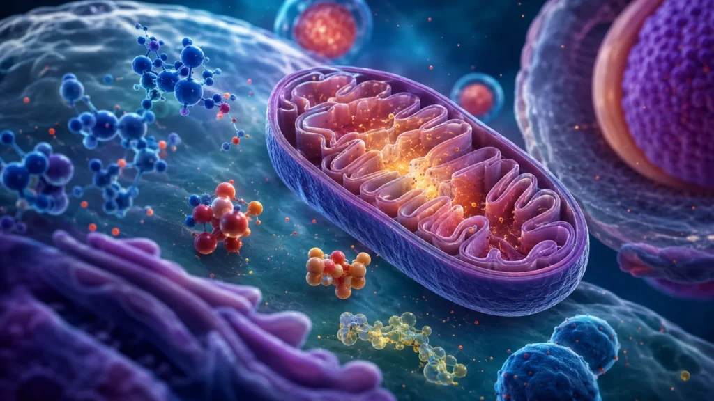 La mitocondria extrae energía de los nutrientes