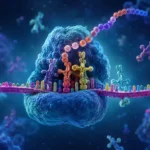 Formación de proteínas en los ribosomas