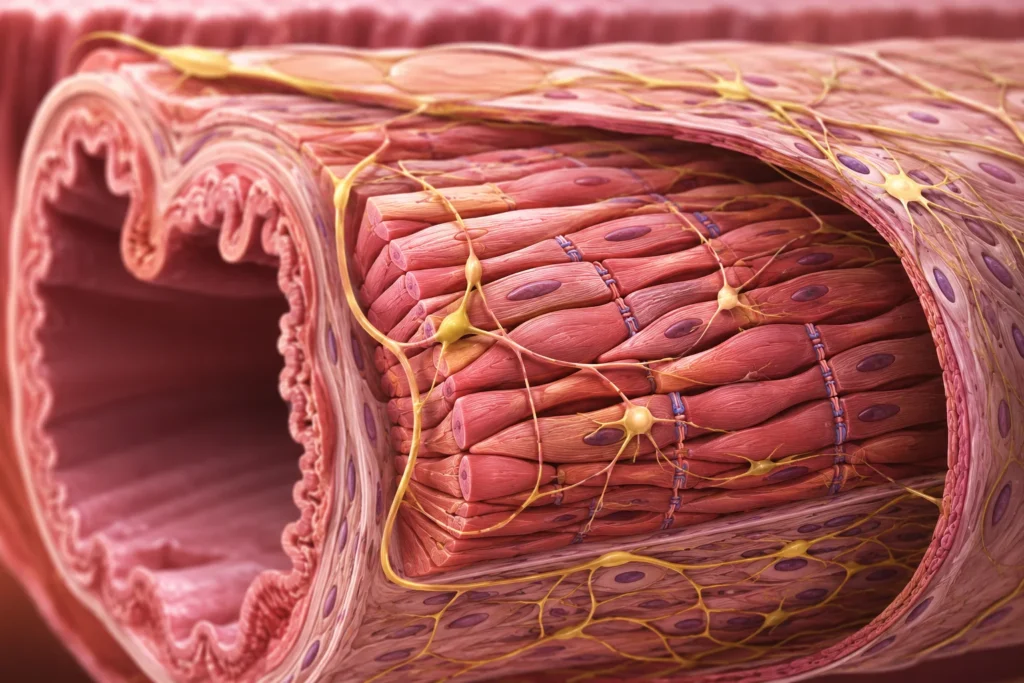 Músculo liso gastrointestinal como sincitio funcional