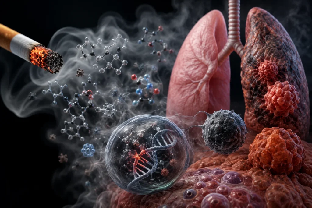 Carcinógenos presentes en el humo del tabaco