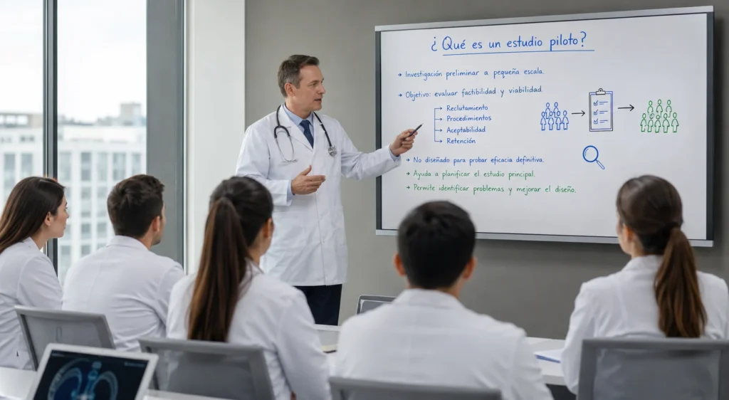 ¿Qué es un estudio piloto?