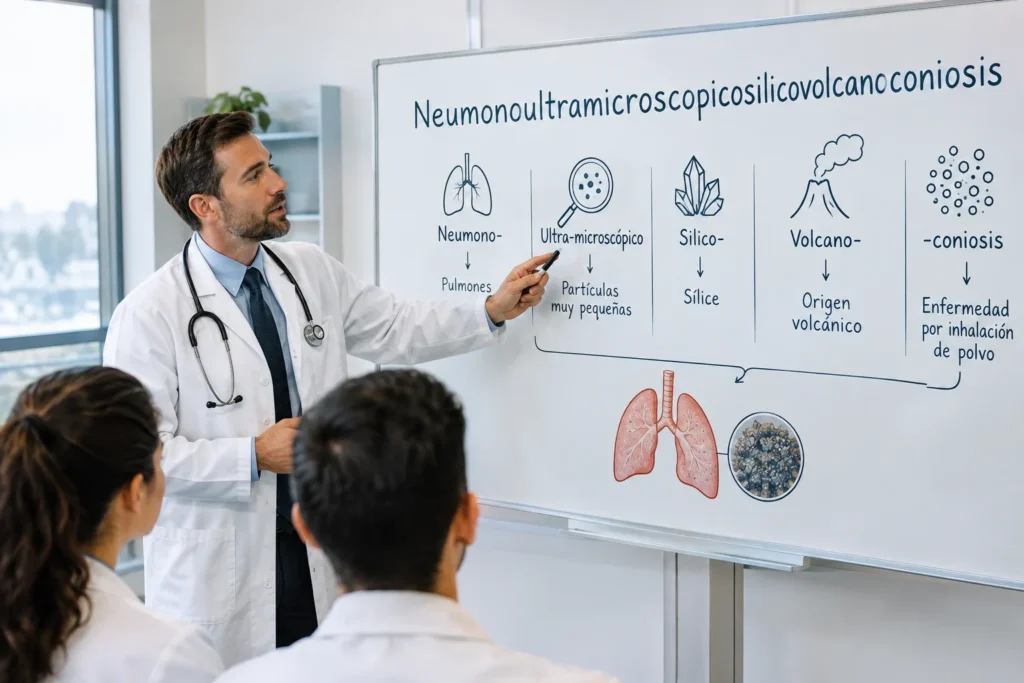 Neumonoultramicroscopicosilicovolcanoconiosis